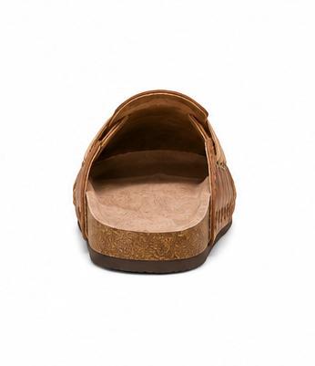 Sandale Tressée en Cuir
